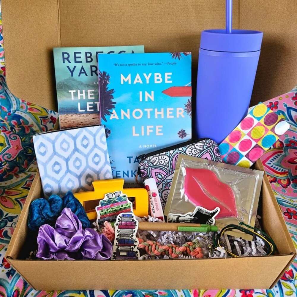 📚 Large Rainy Day / Blind Date with a Book Mystery Box / Self-Care Box! 📚